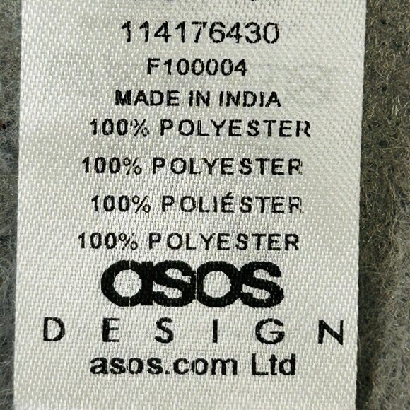 NWT ASOS Design Satin Floral Midi Tea Dress Size 4 Button Front Fluted Sleeves - Picture 13 of 14